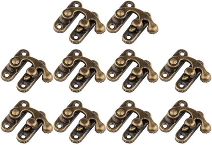 ya 26 10.21 baidi 25pcs Right Latch Hook Horn Lock for Jewelry Box Cabinet Toolbox Suitcase