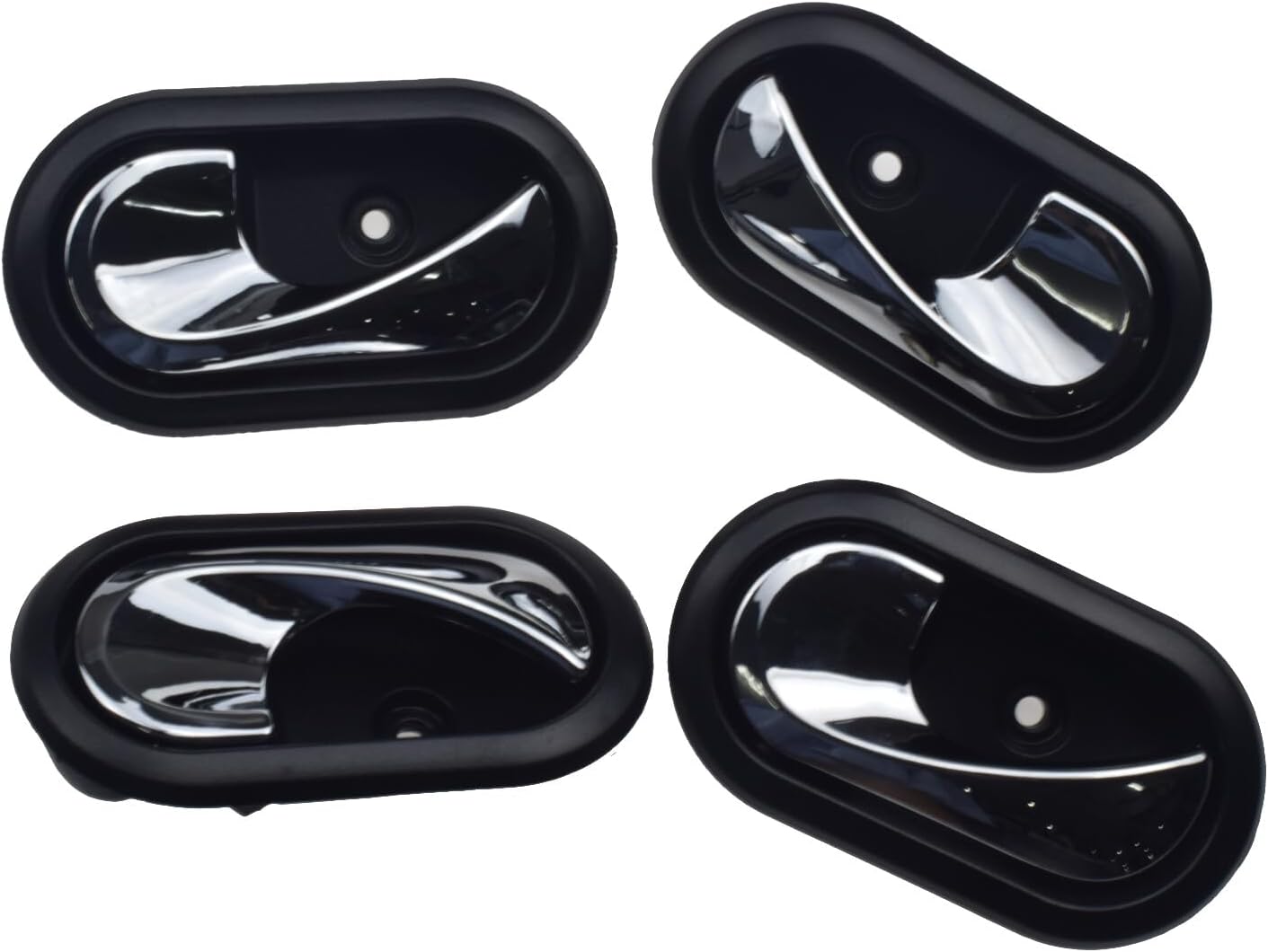ya 2 8.15 8200733848 Inner Door Handle 4 Piece Set for Renault Logan Duster 2012-2016