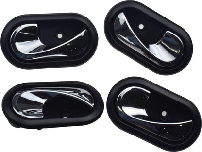 ya 2 8.15 8200733848 Inner Door Handle 4 Piece Set for Renault Logan Duster 2012-2016
