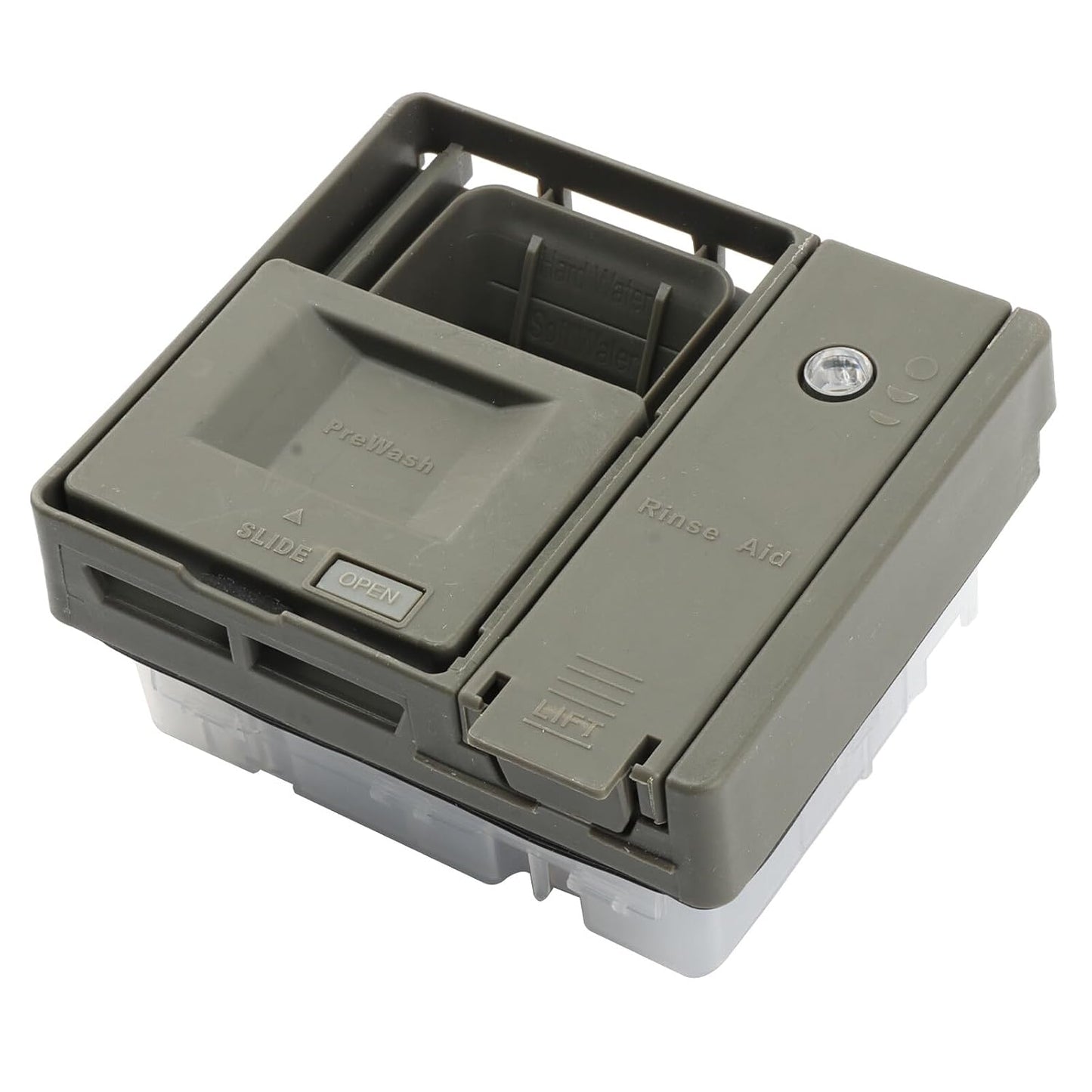 ya 4 8.8 Detergent Dispenser Fits Whirlpool Kitchenaid Dishwasher WDTA50SAHZ0 W10861000