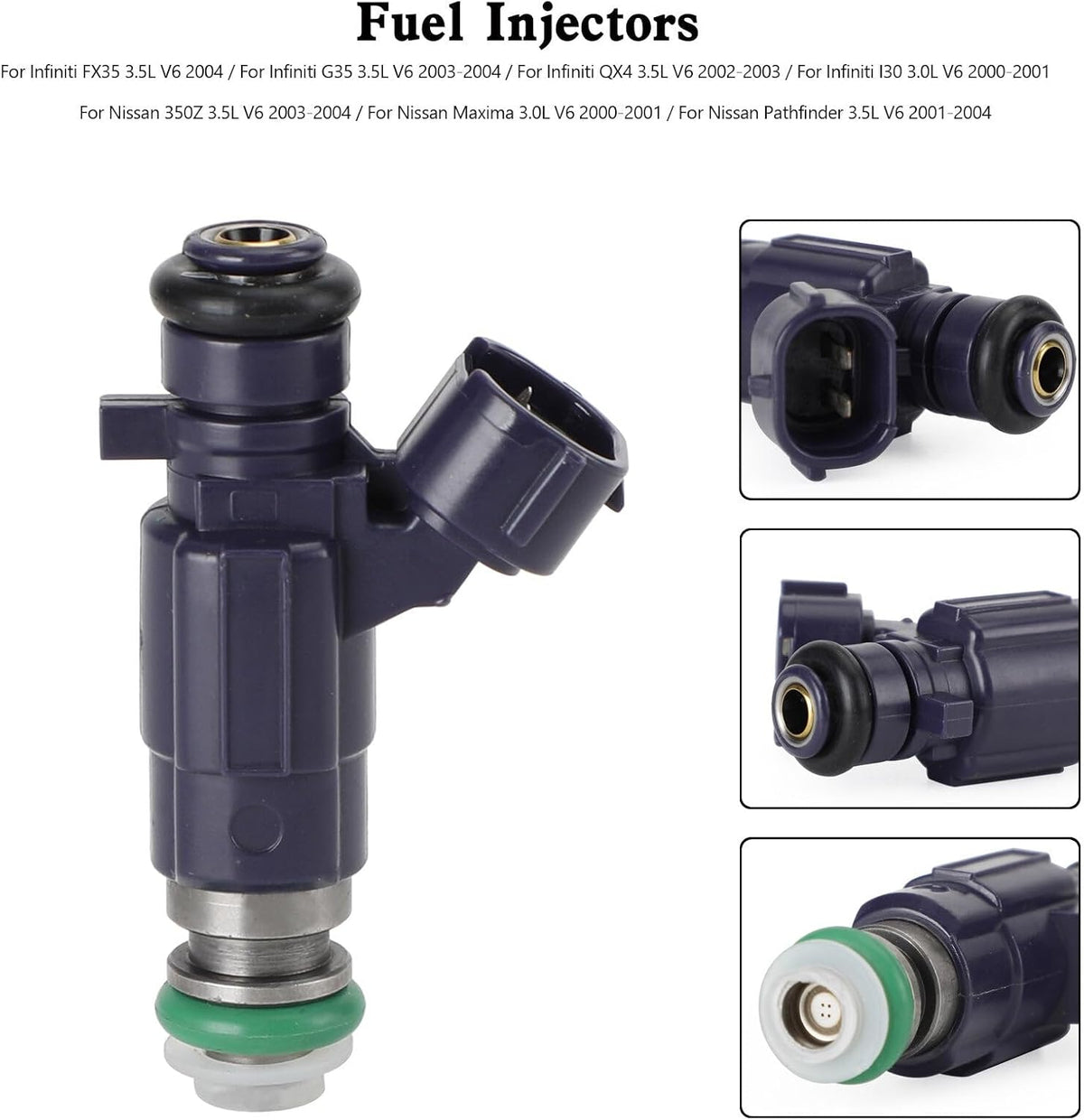 ya 14 9.20 zhengce 1PCS Fuel Injector FBJC100 for 350Z 2003-04 for Infiniti G35 2003-2004-1