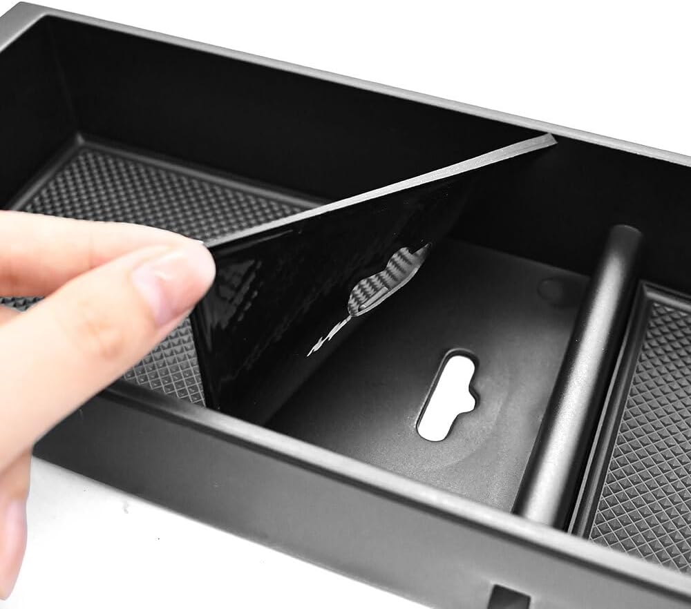 ya 5 8.10 For 2021-2025 for Ford F-150 Car ABS Center Console Armrest Storage Box Organizer