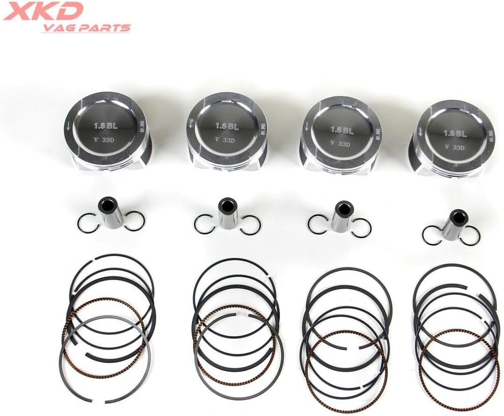 ya 11 9.14 baidiSuitable for VW Polo piston ring assembly and connecting rod bearing kit 1.6L BCD 06A107065AN