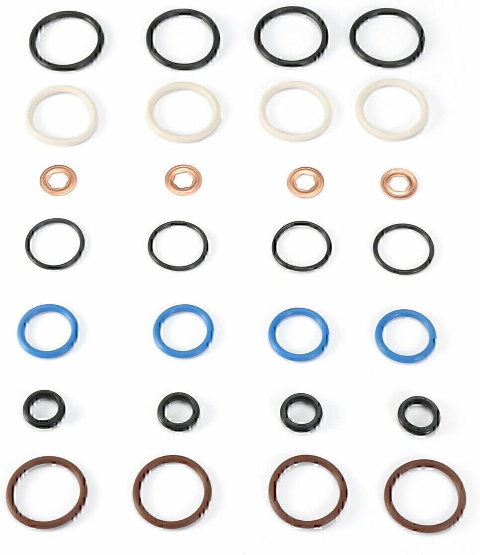 ya 10 9.16 baidi for Ford 6.0L 2003-10 Oil Rail Leak Repair Kit Tool O-rings & Injector Seal US