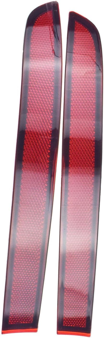 ya 13 9.15 baidi One pair of red tail lights rear left + right bumper side reflector for VW