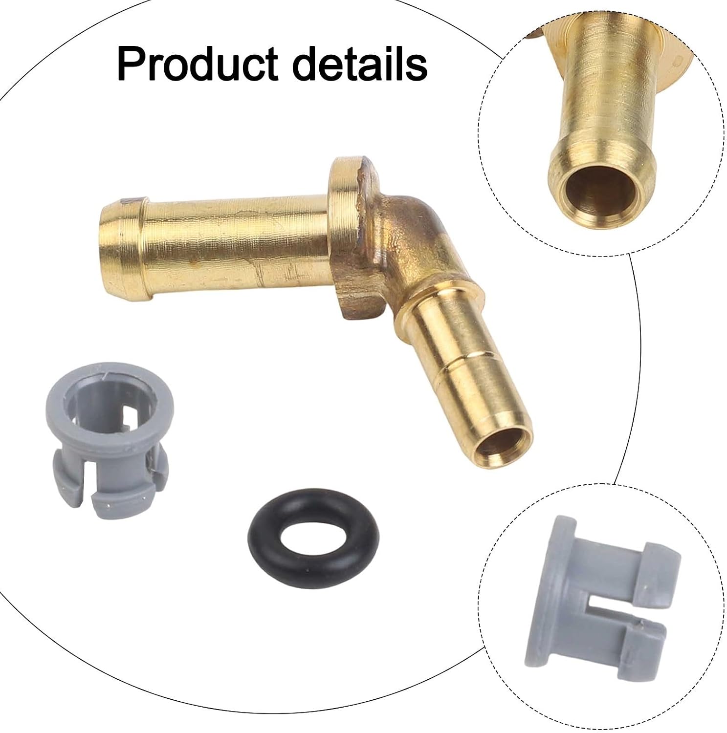 ya 2 8.15 Thermostat Water Outlet Tube Connector Kit for Range for Rover LR Sport Discovery 4