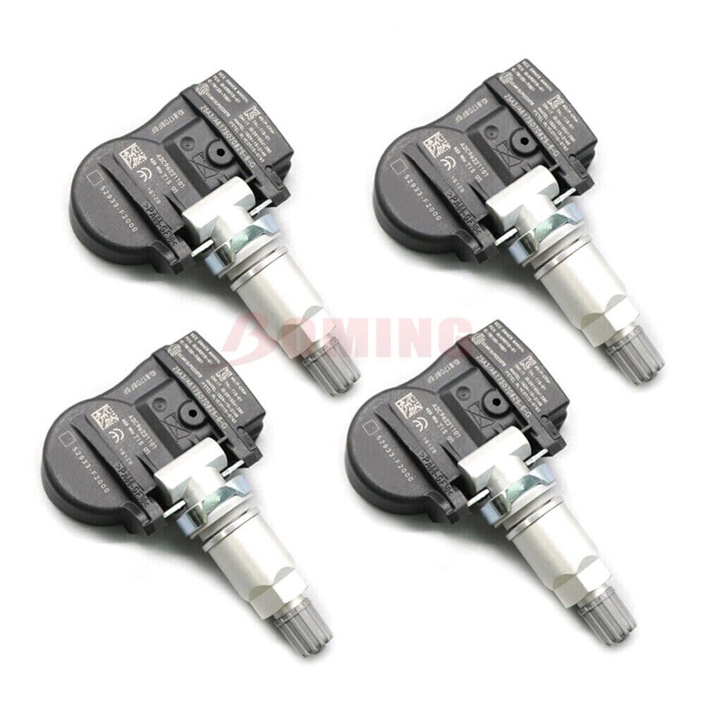ya 4 8.8 4 Pack 52933-F2000 TPMS Sensor Tire Pressure Sensor for Hyundai for Elantra Kona
