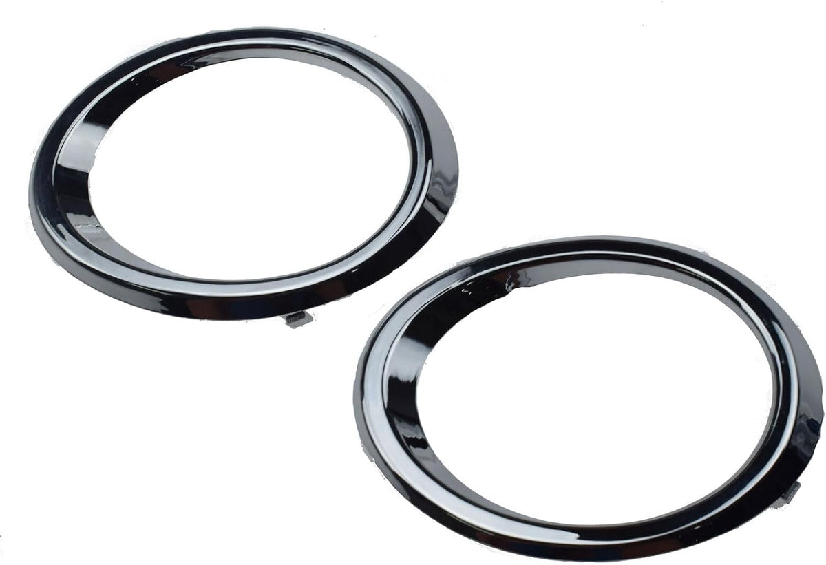 ya 14 9.20 zhengce A pair of chrome plated f for Ram es for left and right fog driving lights,-1