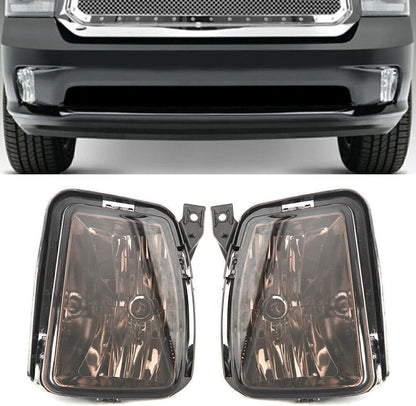 ya 10 9.16 zhengce Front Fog Light Lamps LH+RH for Dodge for Ram 1500 2013-2017 2016 2015 Clea