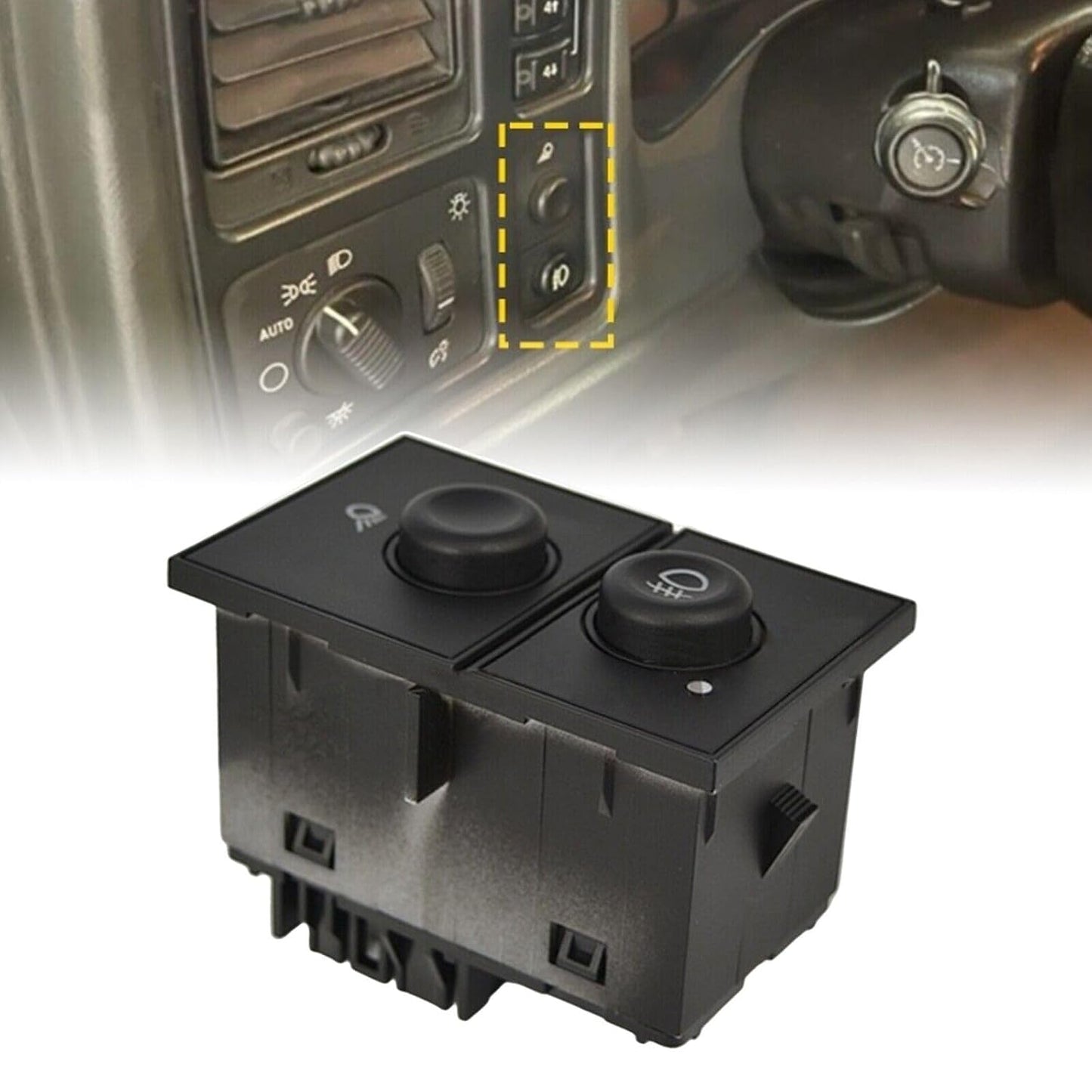 ya 6 8.24 baidi Fog Light Switch Fit 03-06 for Chevy Silverado Tahoe Avalanche for GMC Sierra Yukon at
