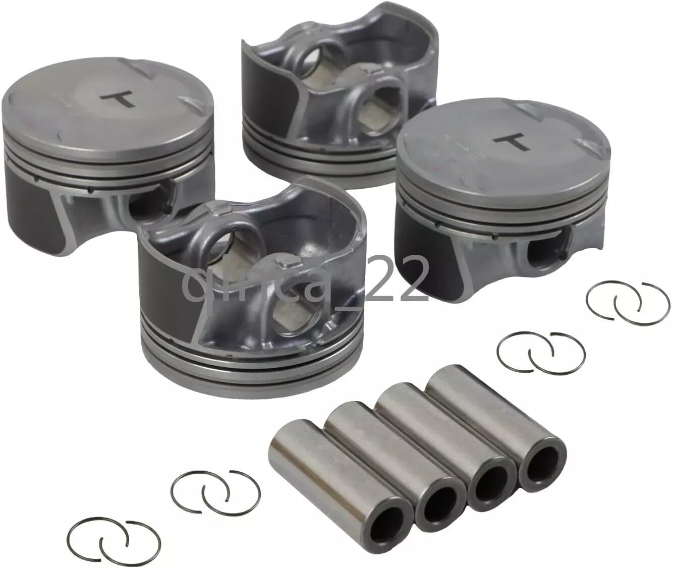 ya 4 8.24 baidi 4-Piece G4KH Engine Piston Ring Set for Hyundai for Elantra 11-20 for Kia 23410-2G401