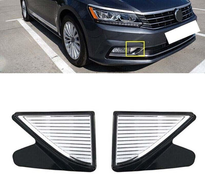 ya 4 8.8 pair of front bumper fake lights fog lights for VW Passat B8 NMS 2016 2017
