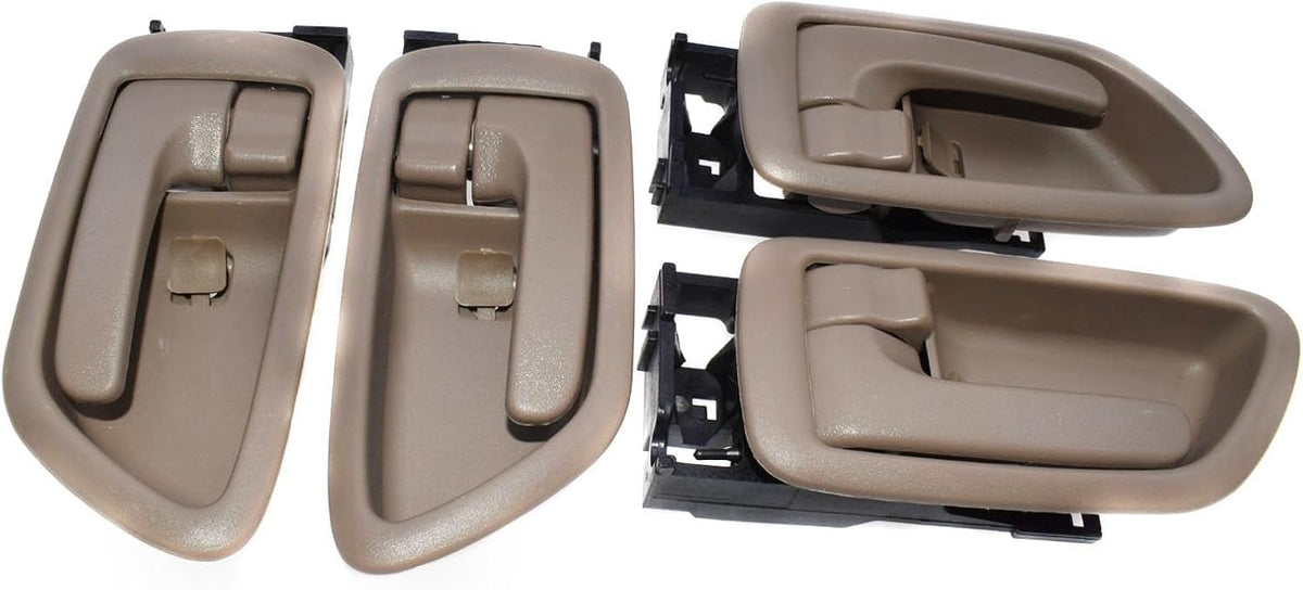 ya 4 8.14 Inside Door Handles Set Front Rear Left Right for Toyota Sequoia Tundra 4Pcs