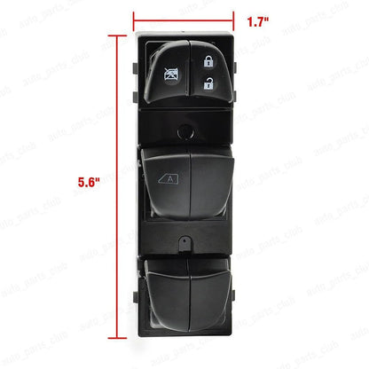 ya 6 8.14 Power Window Master Control Switch Left Driver Side for Nissan Altima 2013-2018