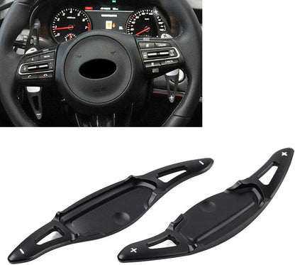 ya 4 8.8.2 Aluminum Steering Wheel Paddle Shifter Extension for Kia Stinger CK K8 18-up