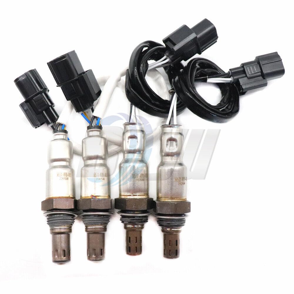 ya 4 8.8 Upstream + Downstream O2 Oxygen Sensor 4 Pieces for 2011-2013 for Honda Odyssey V6 3.5L 