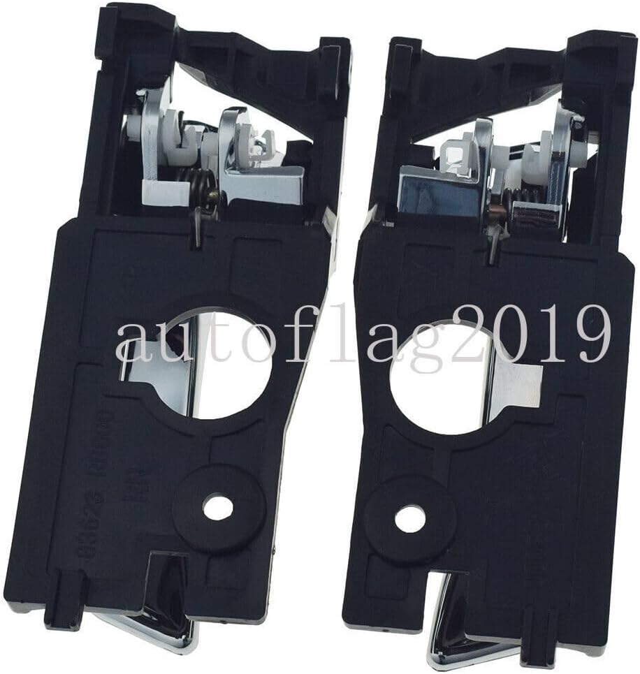 ya 4 8.24 baidi Pair of Interior Door Handles Rear LH and RH Chrome for Hyundai Accent 2012-2017 