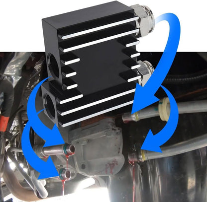 ya 9 10.24 for Dodge for Ram 6.7L 2013-2018 Transmission Cooler Thermal Bypass 6818671