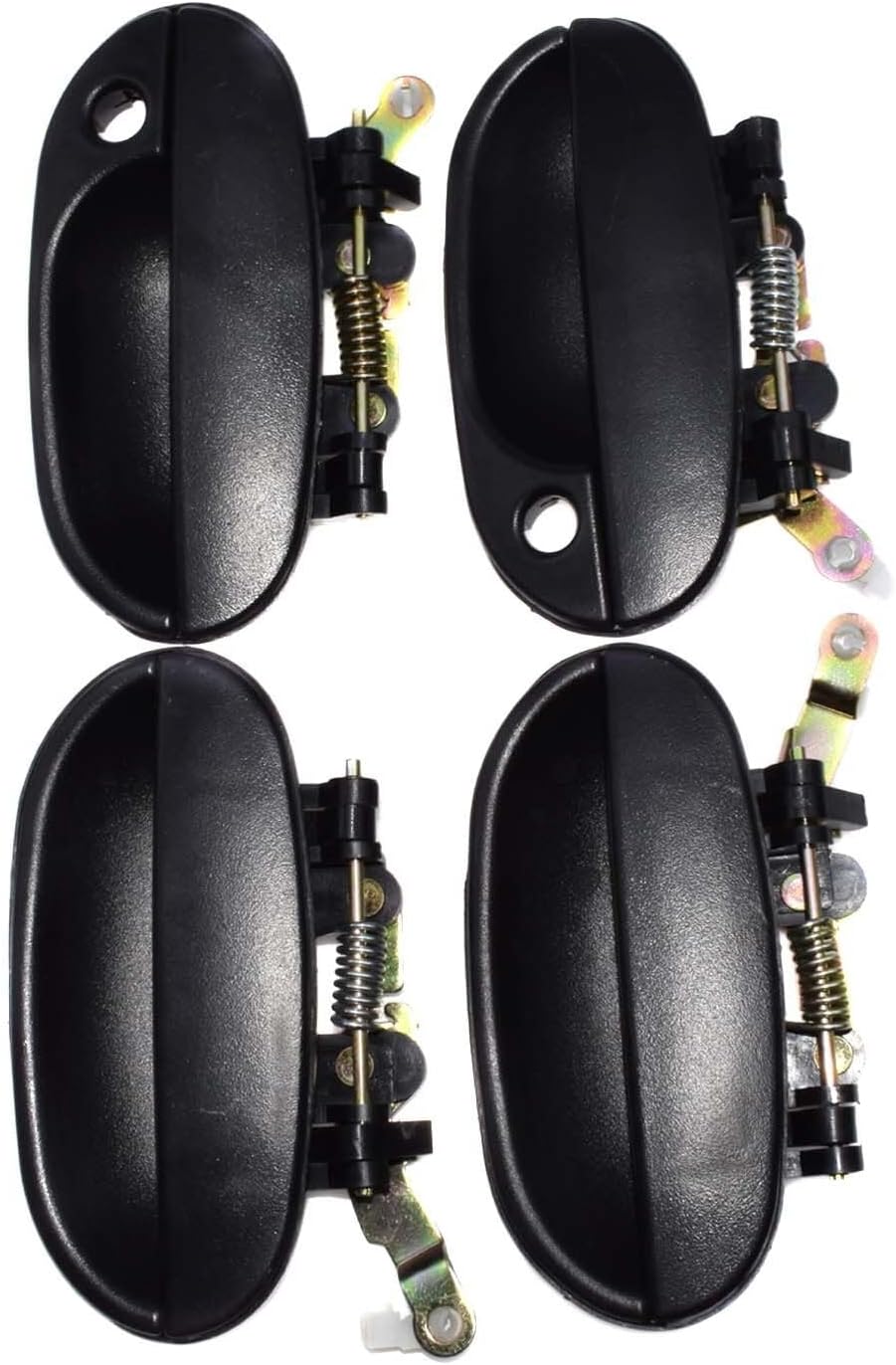ya 2 8.15 Door Handle Outer Fit 1995-1999 for Hyundai Accent Front Rear Left Right 1 Set 4 pcs
