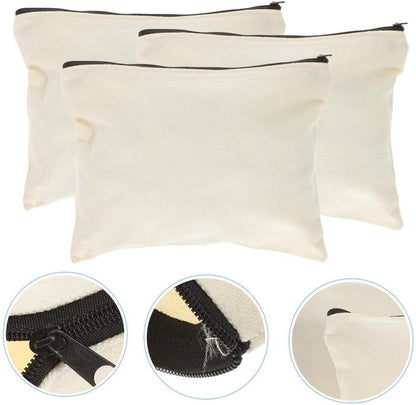 ya 26 10.21 baidi 10PCS Canvas Tool Bag Zipper Tool Pouch Pouch Canvas Storage Bag