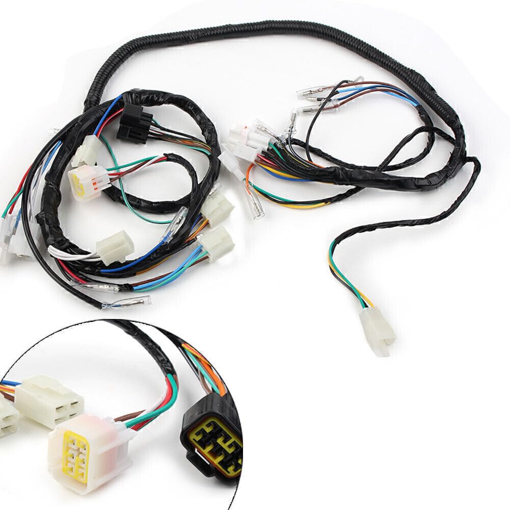 ya 4 8.14 1x Wire Harness Assy for Yamaha ATV Warrior 350 YFM350X 1997 1998 1999 2000