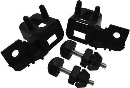 ya 4 8.10 4-Pack Hooded Bull Plugs and Brackets Left and Right Side for 2013-20 for Ford Fusion MKZ