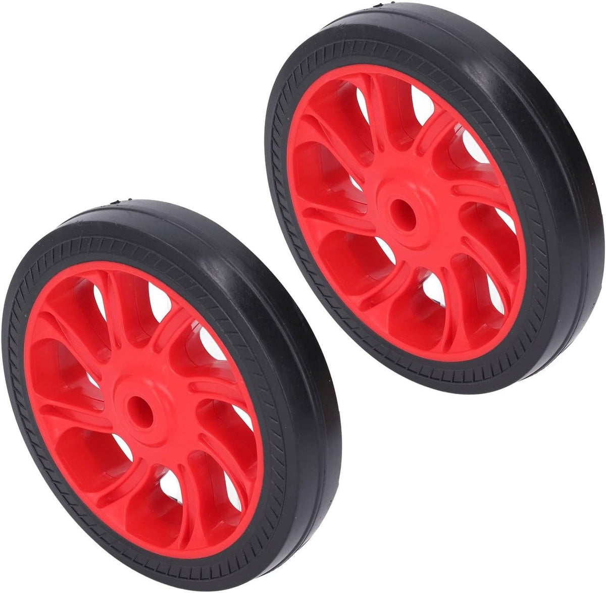 ya 26 10.21 baidi 2Pcs Air Compressor Wheels Replacement 6in Rubber With 12mm Dia Hole Parts