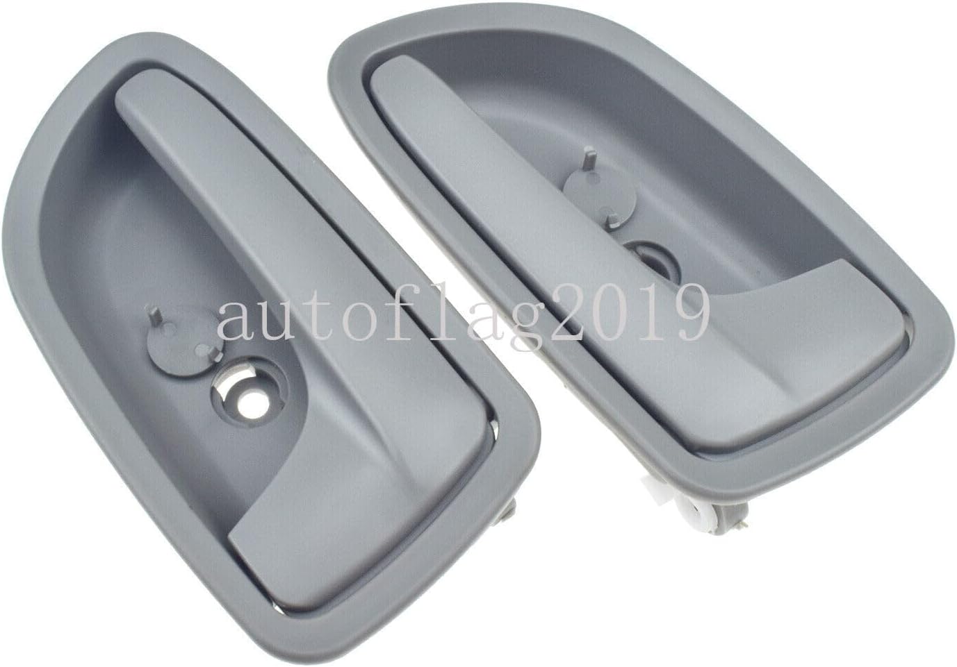 ya 4 8.24 baidi Pair of Gray Interior Door Handles Left and Right Side for 2003-2005 for Kia Rio 