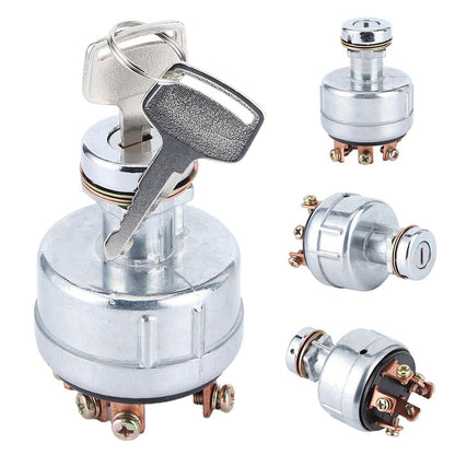 ya 5 8.10 Hot Ignition Switch with 6 Terminal Wire Digger Tractor Mower 2 Keys Part for