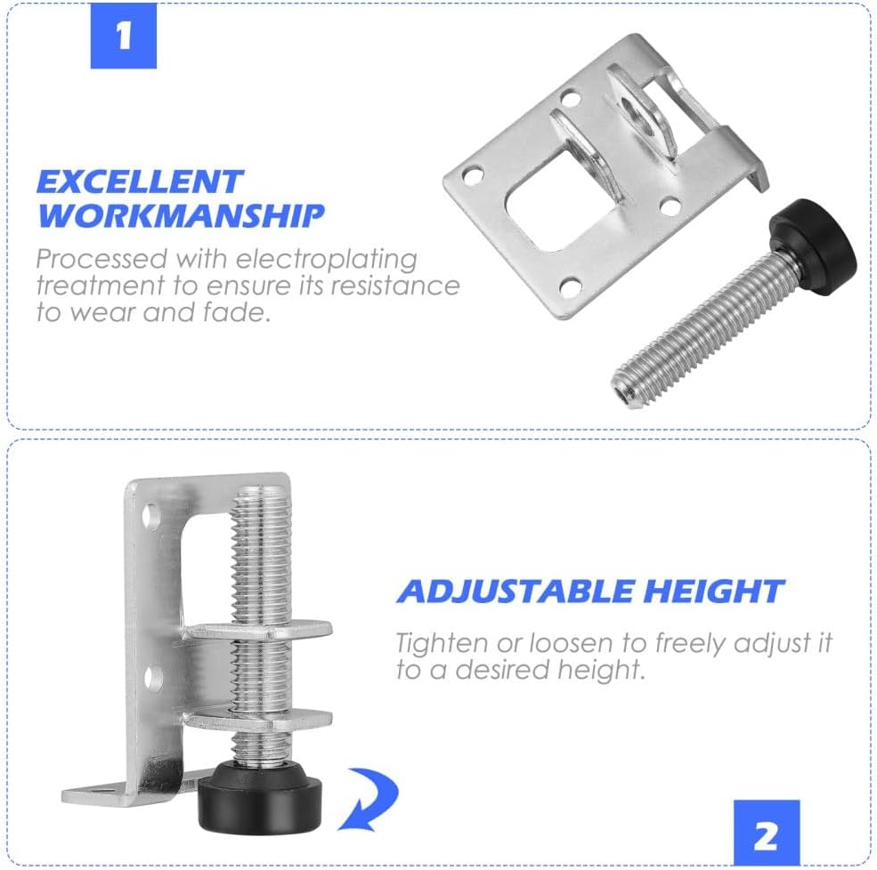 ya 26 10.21 baidi 2 Count Furniture Leg Leveler Table Levelers Adjustable Legs Leveling Feet