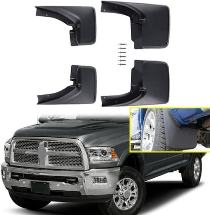 ya 28 10.13 zhengce Front & Rear Deluxe Molded Splash Guards Mud Flaps Fit 2009-2019 10 for Ra