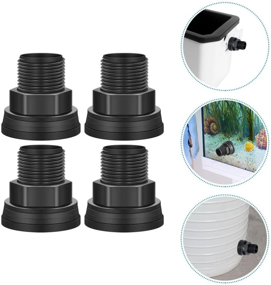 ya 9 10.24 4 Pcs Water Tank Connector Hose Pipe Connectors Aquarium Accessory Aquarium