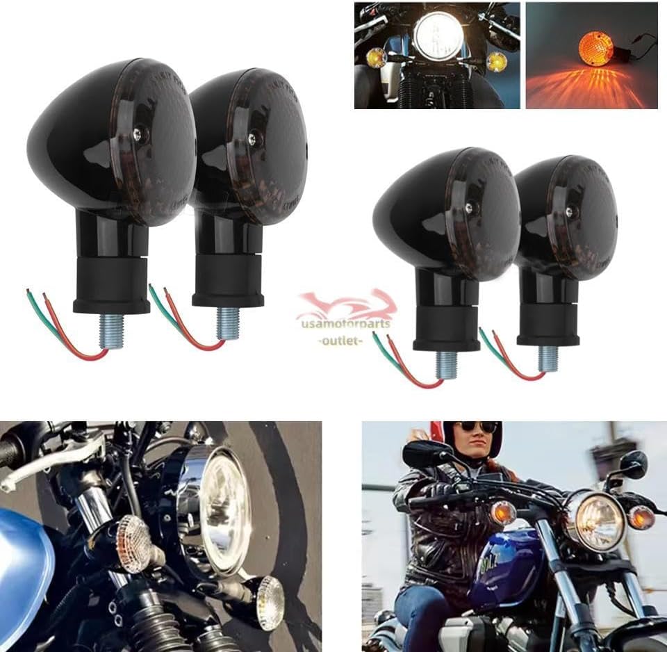 ya 23 10.7 baidi Front and rear Bul turn signal indicator for Yamaha Bolt XVS950 14-18-