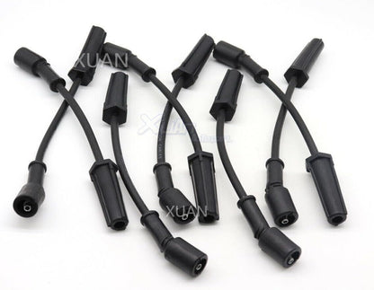 ya 7 8.24 baidi 8pcs NEW Spark Plugs Wires for GMC for Sierra for Chevy for Silverado for Hummer 5.3 6.0 9748HH