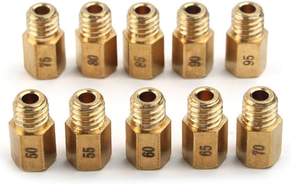 ya 2 8.15 10Pcs Carburetor Main Jet Fit FOR VM/TM/TMX AX100 50-95