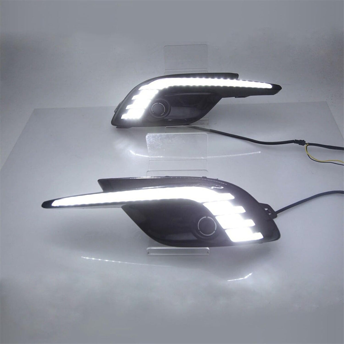 ya 13 9.15 baidi Suitable for Mazda 3 Axela 2017-19 LED DRL Daytime Running Lights Fog Light