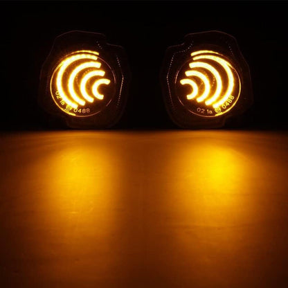 ya 2 8.15 A pair of LED turn signal lights and fog light indicators suitable for Suzuki Jimny 2018 2019 2020