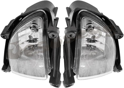 ya 9 10.24 Pair Fog Light Right+Left Side Clear Lens for Kia Sportage 2006 2007 2008