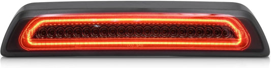 ya 4 8.10 Smoke 3rd LED Flashing Light 3rd Brake Tail Stop Cargo Light for 07-21 for Toyota Tundra 