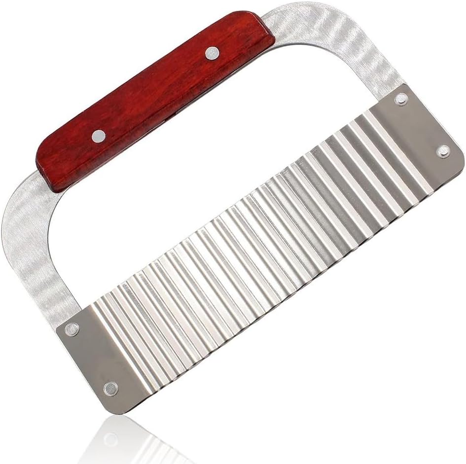 ya 14 9.20 baidi Convenient Stainless Steel Wave Potato Cutter for Quick Salad Preparation-1
