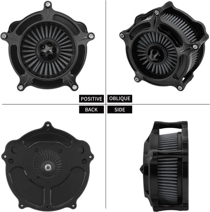 ya 15 10.19 zhengce Matte Black Turbine Air Filter Gray Intake for Harley Sportster 883 1200 0