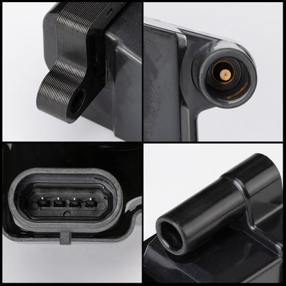 ya 4 8.24 baidi Square Ignition Coil & Spark Plug Wire for Chevy for GMC 4.8L 5.3L 6.0L 8.1L