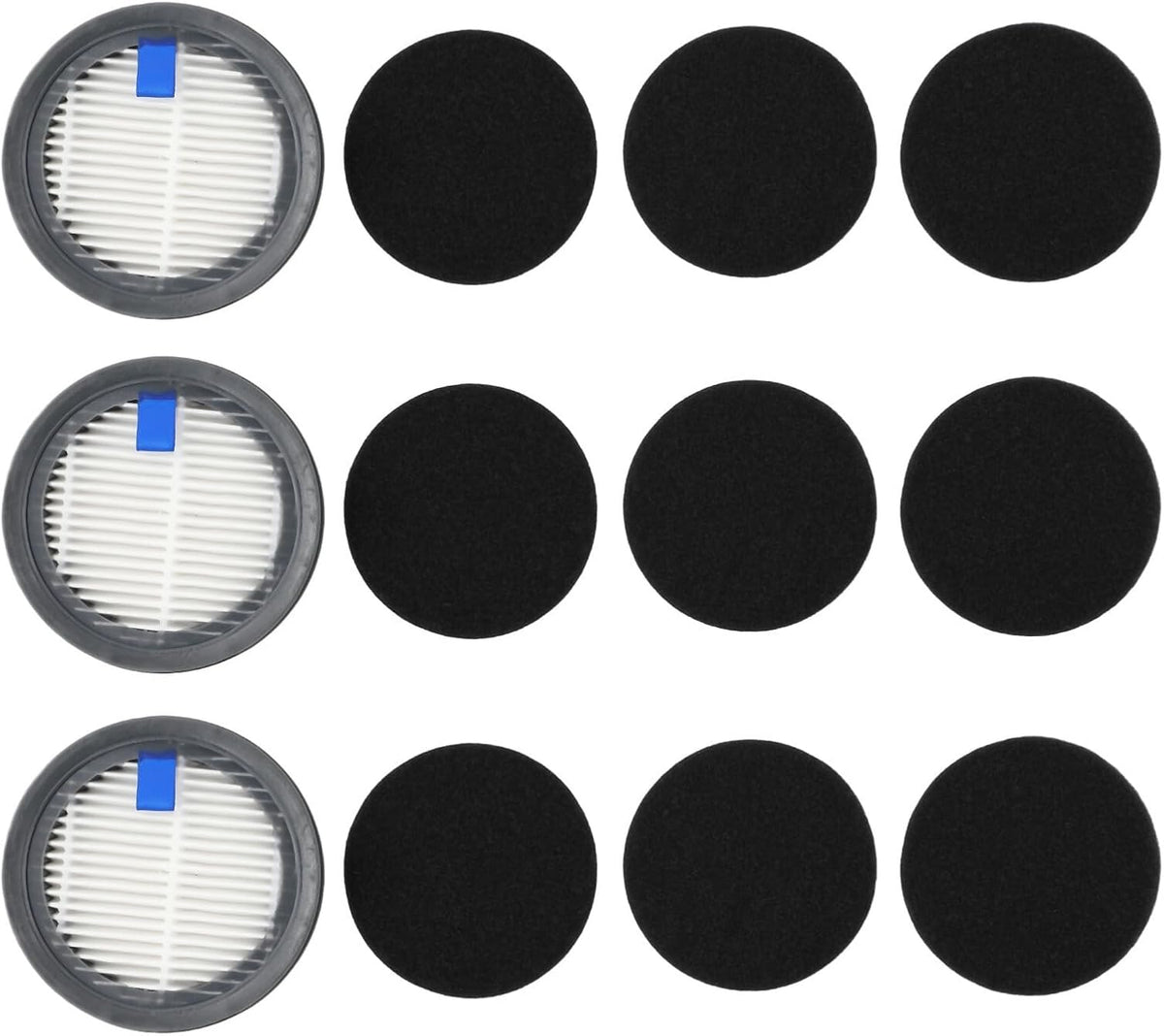 ya 26 10.21 baidi 3 Pack Filters and 9 Pack Spon Filters for Afoddon A200ProA200