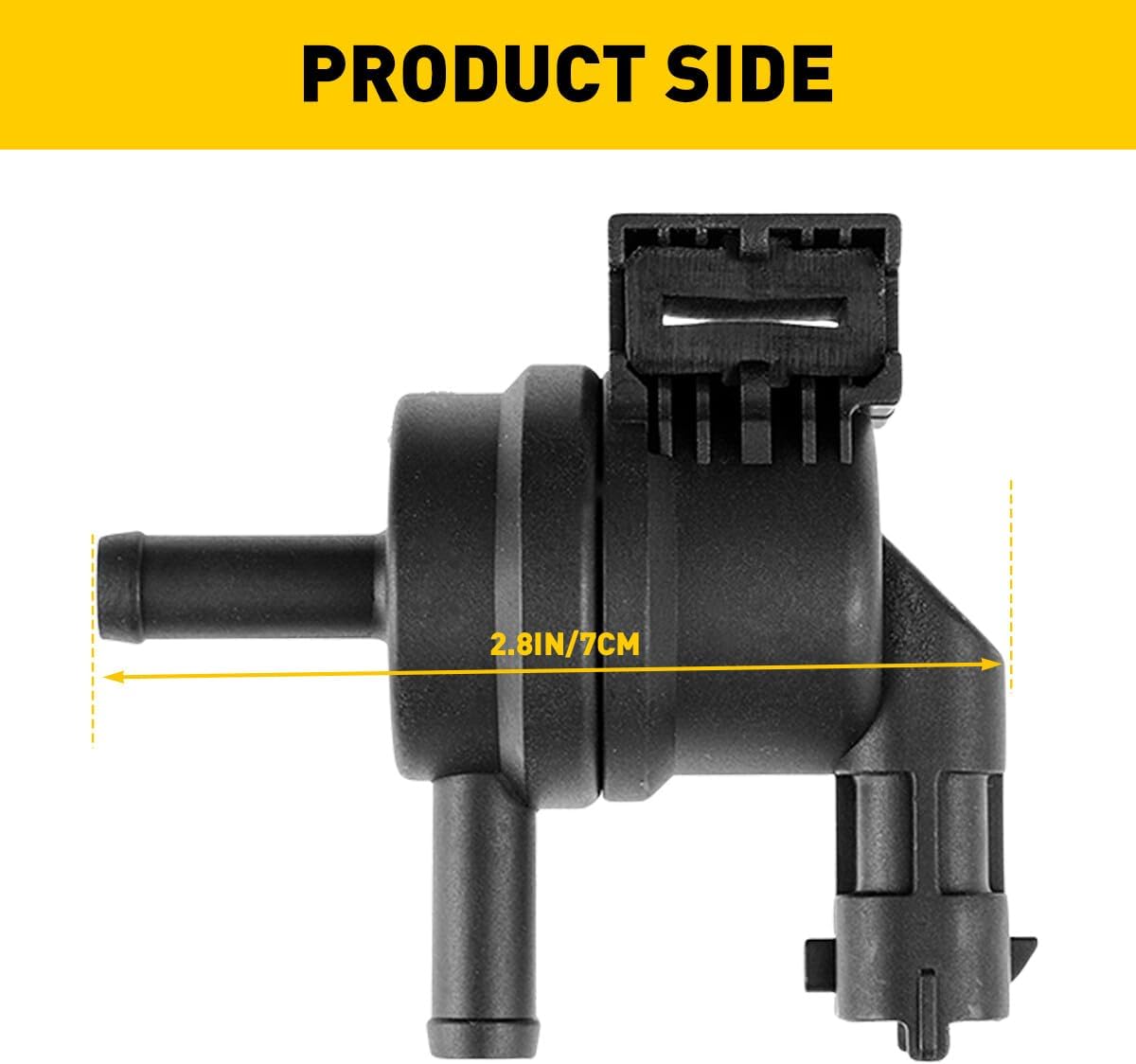 ya 4 8.24 baidi EVAP Vapor Canister Purge Valve Solenoid Fit for 2010-2020 for Hyundai 2011-2020 for Kia