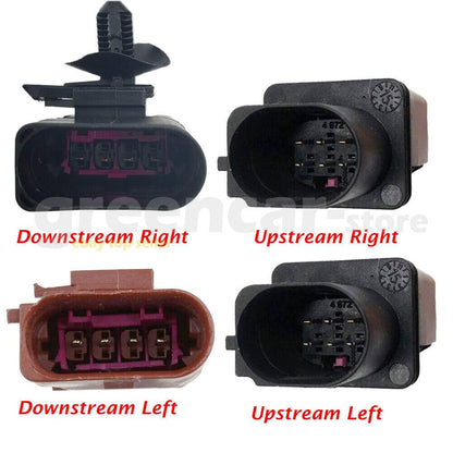 ya 12 10.8 baidi 4-Piece Oxygen Sensor Set for VW Touareg 2011-2014 3.6L-V6 +