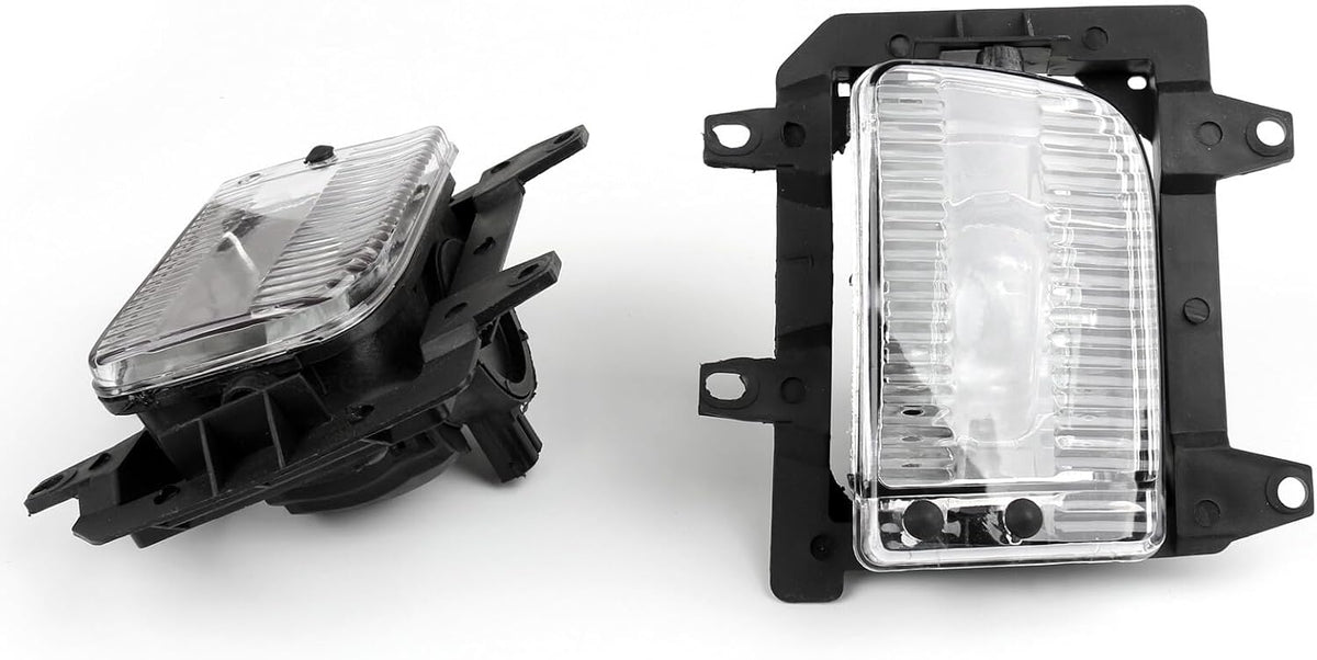 ya 10 9.16 zhengce Sedan Front Bumper Clear Plastic Lens Fog Lights For 85-93 E30 3- .A1
