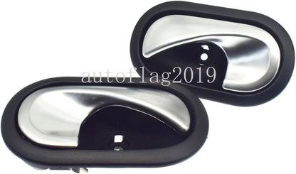ya 4 8.24 baidi Left and Right Inner Door Handle 2 Pieces for Renault Megane MK2 2002-2008
