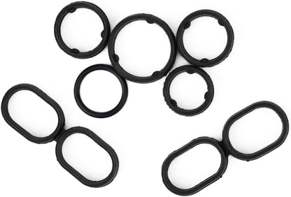 ya 11 9.14 baidiFilter Ring Gasket 68191356AA Auto Parts Black For 3.2-3.6L Engine