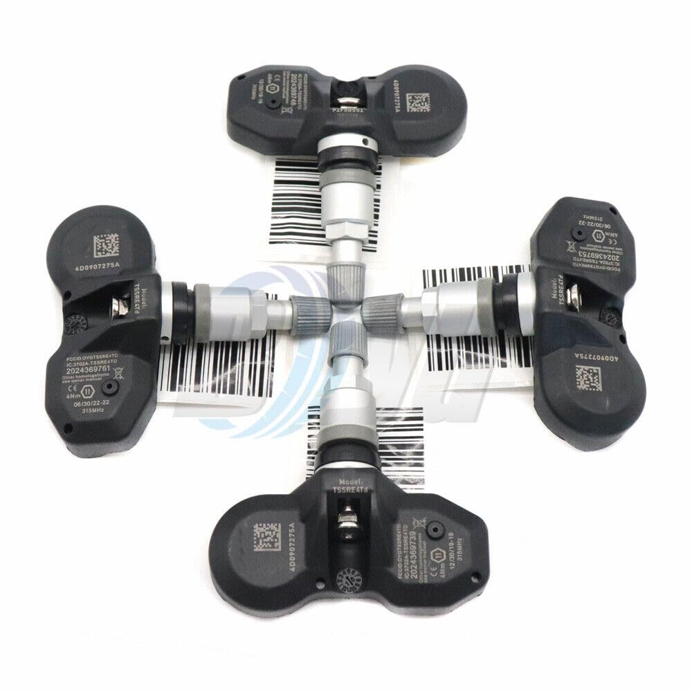ya 2 8.15 4-Piece tire Pressure System TPMS Sensor for Audi for Maybach for Mercedes Benz 4D0907275A