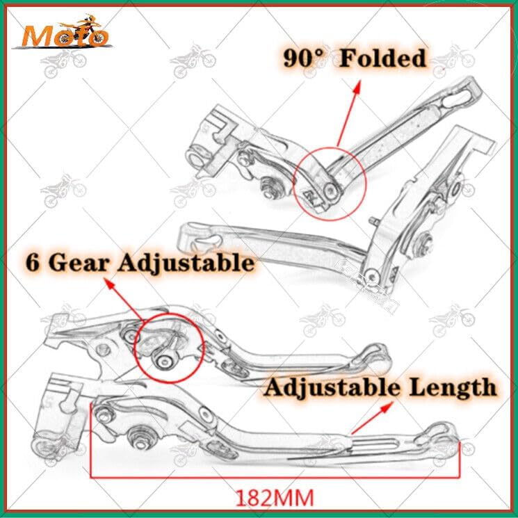 ya 4 8.14 for Suzuki Gladius SFV650 2009-2016 CNC Accessories Brake Clutch Levers Sets